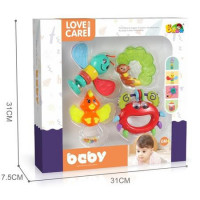 Брязкальце 2421 з прорізувачем 4шт.в кор.31*7,5*31 /36/