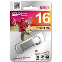 Флешка USB SiliconPower Firma F80 32Gb Silver metal,7695