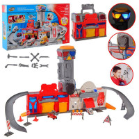 Паркінг арт. SK-757XHA (20шт/2)  батар. пластик + метал, 2 машинки у комплекті,світло,звук,  короб.