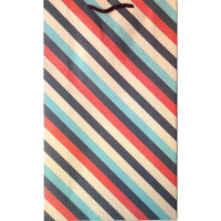 Пакет подарунковий великий вертикальний W3-164 полоска