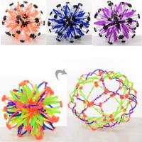 Мяч X13467 (120шт) трансформер, микс цветов, в кульке, 17-17-17см