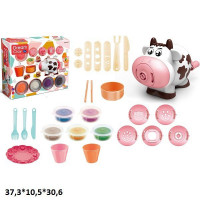 Кухонний набір 655-7 корівка з пластиліном та аксес.кор.37,3*10,5*30,6 /24/