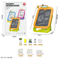 Дошка-мольберт YBY843 магнітно-малювальна двостор.кор.55*6,5*36 /20/