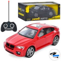 Джип M 4922 (12шт) р/к, акум, 1:14, 28см, гумові колеса, USBзарядне, 2 кольори, в кор-ці, 35,5-14-17