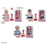 Пупс 30см 667-125А/667-126A/667-127A з аксес.3в.муз.кор.32*10*19 /48/