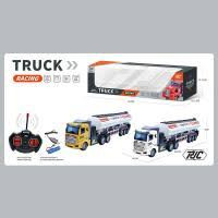 Трейлер на радіокеруванні 939-49 A (48) 2 кольори, бензовоз, підсвічування, акумулятор 3.7V, пульт 2