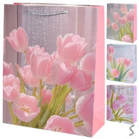 Пакет подарунковий гігант L Tulips 31*42 R34424L