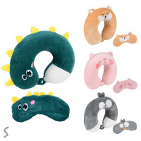 Подушка-підкова ортопедична дорожня під шию "Pengu" 30*25см R37609 (100шт)