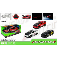 Машина АВТОПРОМ арт. AP9918, пар, у коробці 18*10*9,8см
