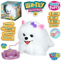 Собака M 6212 I UA (12шт) Ши-тцу, д/к(повідець), 28-19-19см, сенсорна, музика-звук(укр), звук(гавкає