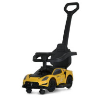 Каталка-толокар M 5106-6 (1шт) 2в1(батьківська ручка), музика, підставка для ніг, захист від падіння