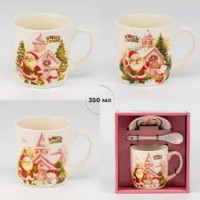 Посуд чашка 9250-032 Новорічна 350ml