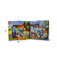 КОНСТРУКТОР MINECRAFT MG1312 (769 ДЕТАЛЕЙ)