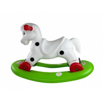 Коник Гойдалка (біла) KW 11-080