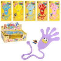 Фігурка INT 0035 липка рука, 49см, антистрес, іграшка-липучка, долоня