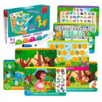 Гра розвиваюча Vladi Toys картки пиши-стирай "Коник" VT5010-41