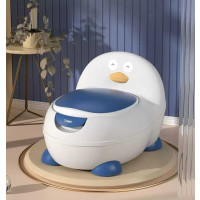 Горщик дитячий Bimbo 1342-85 (1) розмір: 39,5х31х28,5 см, колір Блакитний, м`яке сидіння, в короб