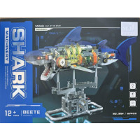 Конструктор 13054 (36) “Акула”, 687 деталей, підсвічування, рухливі елементи, в коробці