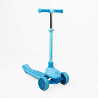 Самокат триколісний "Best Scooter" J-3170-011 (4) колеса PU 125х40 мм зі світлом, висота: мін. 60 см