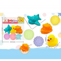 Набір пискавок 916-220 (120/2) 6 штук, середній розмір: 7х6.5х8.8, в пакеті