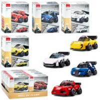 Конструктор SLUBAN M38-B1203 (64шт) авто серія, машина, 1:40, фігурка, від176дет, в кор-ці, 8шт(4вид