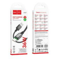 Кабель HOCO X127 Exceed charging data cable Type-C Black