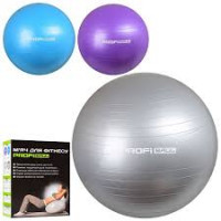 М'яч для фітнесу-65см M 0276-2 U/R (24шт) Фітбол, 900г, ПВХ, 3 кольори, в коробці(розібрана), 23-22-