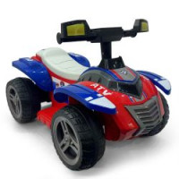 Квадроцикл M 6367ELR-3-4 (1шт) р/к, 2*25W, 1*6V7AH, MP3, BLUETOOTH, EVA, музика, світло, шкіра, черв