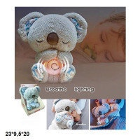 Нічник 033-9 коала м'як.батар.дихає.муз.світ.кор.29,5*20*23 /18/