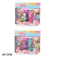 Єдиноріг 63815C/63815D з аксес.2шт в кор.2кол.кор.32*7,5*28 /48/