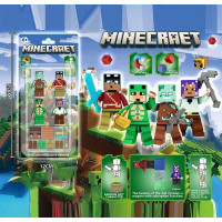 Набір героїв 4022 (384/2) 4 фігурки, магнітні елементи, аксесуари, на листі