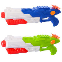 Водяний бластер MR 0194 (48шт) помпа, розмір великий, 40см, 2 кольори, кул, 16-40-5,5см