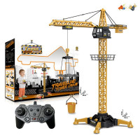Кран на радіокеруванні 8640-1 (8) акумулятор 4.8 V, USB кабель, пульт 2.4 GHZ, звук, підсвічування,
