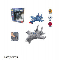 Літак військ. Y22-4 інерц.батар.муз.світ.2кол.кор.22,5*10*13,5 /72/