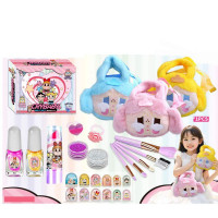 Косметика L5368 (18шт) TCB, помада, набір для манікюру, лак 2шт, глітер, наліпки на нігті, пензлики,