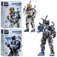 Конструктор W9102-03 (6шт) робот, 2 види, в кор-ці, 28-40-12см