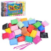 Маса для ліплення MK 5745-36 (56шт) 36шт/36кольорів, у стіках, 380г, інструменти, у пакеті, 28-17-5с