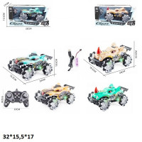 Всюдихід-монстр-трюкач HT362/363 хижаки акум.USB.муз.світ.дрифт.2в.кор.32*15,5*17 /24/