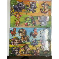 Дерев'яні пазли свійські тварини, 2255