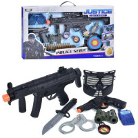 Набір амуніції 801-4-5 (24шт) поліція, 2 види, 8 предметів, в кор-ці, 63,5-37,5-4,5см