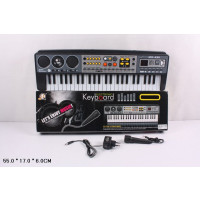 Синтезатор дитячий MQ MQ4911 з мікрофоном, 49 клавіш