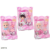 Лялька 16,5см 65002 з аксес.3в.лист.23*6*15 /120/