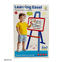Дошка-мольберт 3659E магнітно-малювальна двостор.кор.48*6*41 /24/