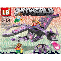 Конструктор Minecraft LB 1193 "Дракон Ендер" ( 474 дет. )