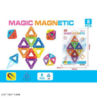 Конструктор магнітний MAGIC MAGNETIC JH8635A 8дет.лист 19,5*1*12,5