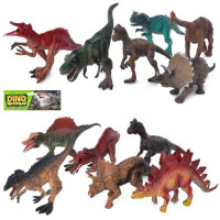 Фігурка 9925-6 (60шт) динозаври, 6шт, 2види, у кульку, 30-19,5-5см