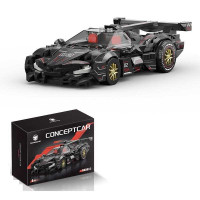 Конструктор DG 3012 (60) “Автомобіль”, 327 деталей, гумові шини, в коробці