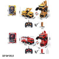 Техніка-трансформер 686-1 екскаватор/пожеж.акум.2в.кор.32*24*25,5 /12/