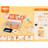 Набір лікаря FDE66649 (18шт) набір стоматолога, стретоскоп, медичні інструменти, зуби, звук, світло,