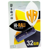 Флешка USB Hi-Rali 32GB Taga series Black